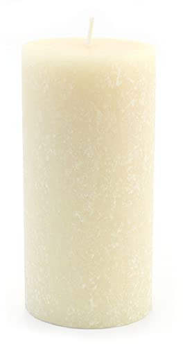Root Candles Unscented Candles Premium Beeswax Blend Pillar Candle, 3 x 6-Inch, Buttercream