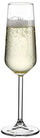 Pasabahce Allegra Calici Flûte, Vetro, Trasparente, Confezione da 6 Pezzi