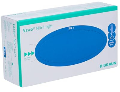 VASCO Nitril light Untersuchungshandschuhe Gr.S 100 St
