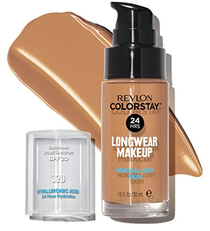 Revlon ColorStay, Longwear Makeup für normale/trockene Haut, SPF 20, 320 True Beige, 30 ml