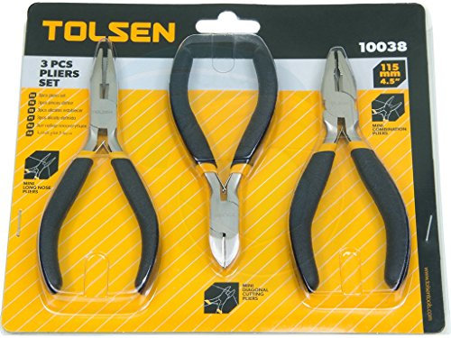 Soft Grip 3 Stück Mini Zange Set