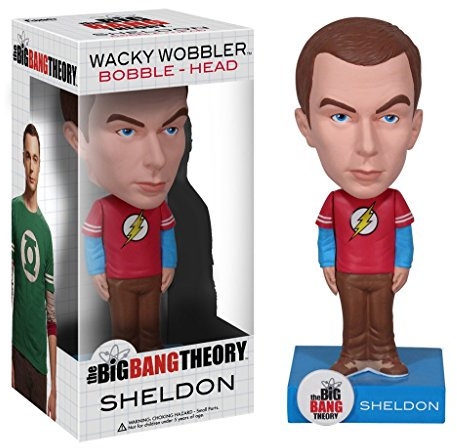 Funko 10016553 Big Bang Theory Talking Sheldon Cooper Wackelkopf