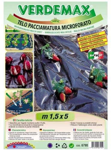 Mikroperforerad mulchhandduk 1,5 x 5 m