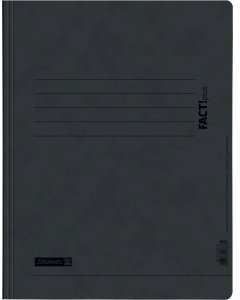 Brunnen 25 x Spiralhefter Fact!Plus schwarz
