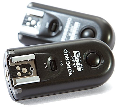 Yongnuo RF-603C Wireless Flash Trigger/Synchronized Shutter Release Set For Canon C1, 60D, 300D, 350D, 400D, 450D, 500D, 550D, 1000D