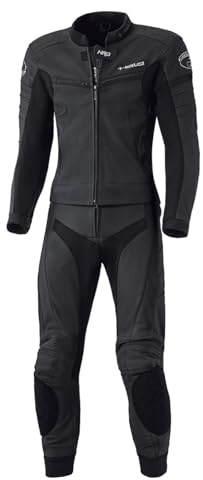 Held Spire Lederkombi 2-tlg. – 100% Rindleder – Soft-Protektoren – Schwarz