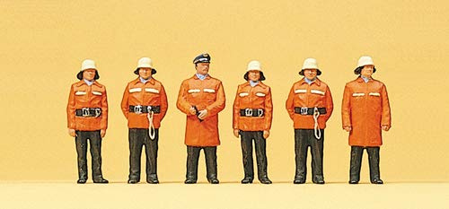 Preiser 1/87 th – pr10214 – Modelleisenbahnen – Abgelehnt Feuerwehr