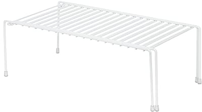 Compactor Rangement pour Ustensiles de Cuisine Perth Taille L - Fil de Métal Blanc