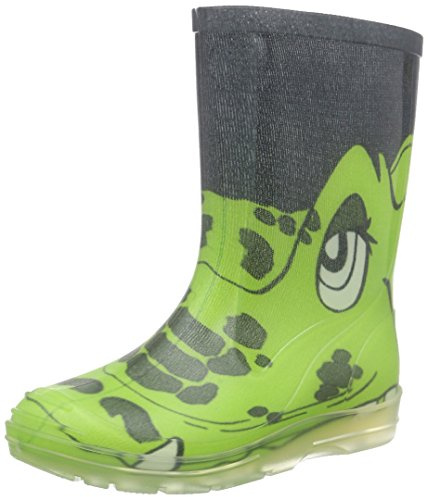 Beck Croco, Stivali Di Gomma Bambini E Ragazzi, Verde (Green), 31 EU
