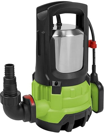 Sealey Wpd415 Hi Flow Submersible Stainless Dirty Water Pump Auto 417L/Min 230V