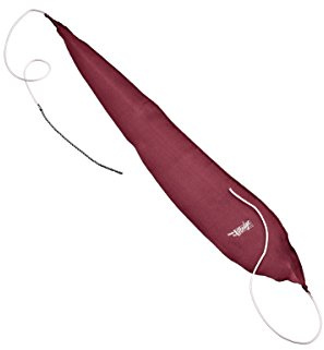 Hodge Silk Bassoon Bocal Swab - Burgundy