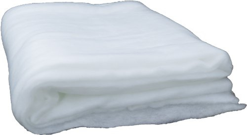 pemmiproducts Spezial Patchworkvlies 80g/m², 3 m x 3 m, ca. 8 mm dick, 100% Polyester, Volumenvlies, Polstervlies, Vliesstoff, Polsterwatte, Watte