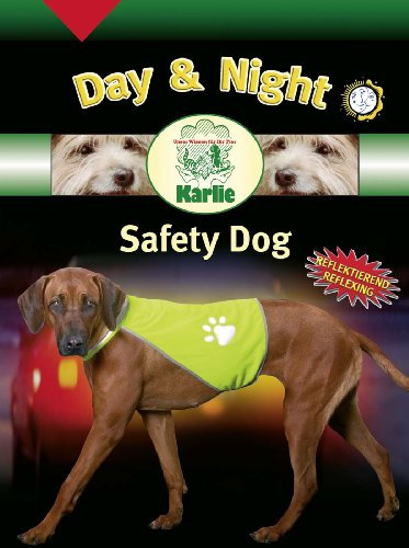 Karlie - SAFETY DOG WESTE Sicherheitsweste- Neon Orange HW 48-56, BW 68-78m