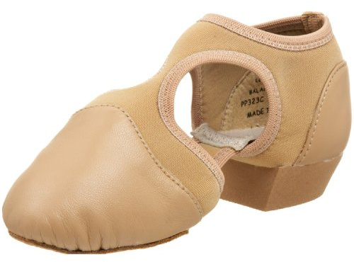 Capezio Girl's Pedini Femme Dance Shoe, Caramel, 2.5 M US Little Kid
