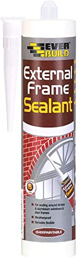 Everbuild 3 X EXTBR 310ml External Frame Acrylic Sealant - Brown