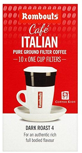 Rombouts Intense One Cup Filters 10 per Pack - Pack of 2