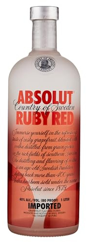 Absolut Rubyred 8505033.2 Vodka, L 1