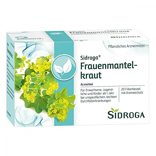 Sidroga Frauenmantelkraut Arzneitee, 20 pc Sac filtrant