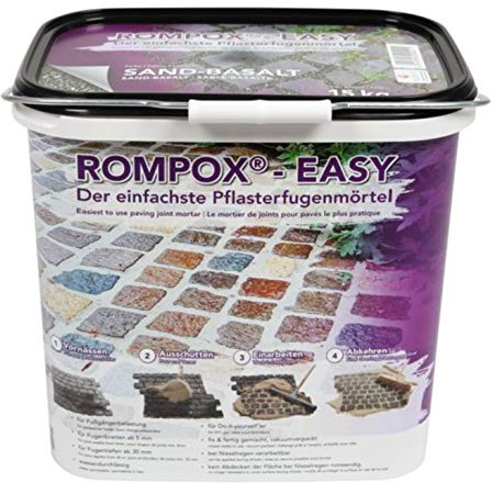Romex Pflasterfugenmörtel ROMPOX EASY 15kg-Eimer Mörtel SAND NEUTRAL (3,33€/kg)