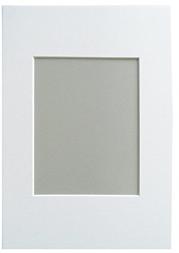 walther design Passepartouts polarweiss für Rahmenformat: 40 x 60 cm, Bildformat: 30 x 45 cm Passepartouts PA460S