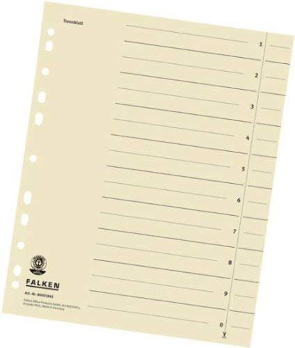 Trennblatt 180g 100Stück chamois