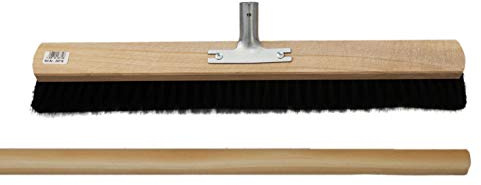 SCOPA Sala - puro crine - 60 cm con metallstielhalterung compreso 1,40 m gambo