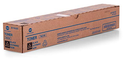Konica Minolta Original A11G151 / TN216K, für Bizhub C 220 Premium Drucker-Kartusche, Schwarz, 29000 Seiten