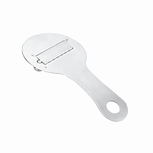 LACOR 61351-Laminador de Trufas INOX 18/10, Acero Inoxidable, 18 x 2 x 9 cm