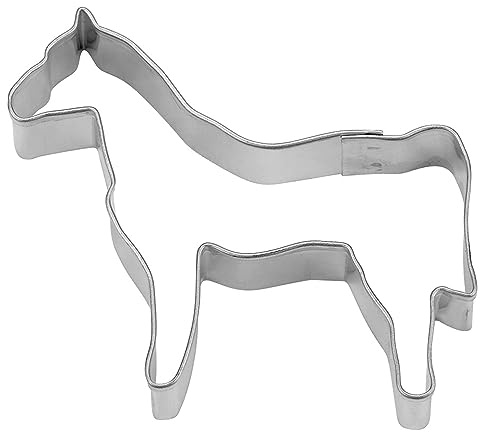 Städter Ausstechform Pferd Weißblech Größe: 8 cm, 076020