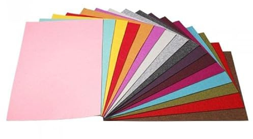TRENDYfilz ca. 375 x 500 mm, 3 mm, braun meliert