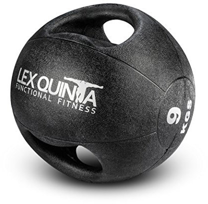Lex Quinta Doppelgriff Medizinball - Double Grip - 9kg