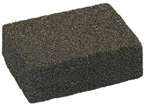 Kerbl Covalliero Fell-Putzstein WonderStone | Schwarz, 11 × 10 × 4 cm, entfernt mühelos Schmutz und lose Haare aus dem Pferdefell