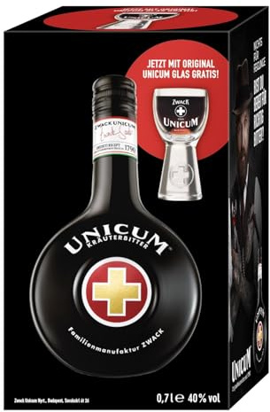 Unicum - Kräuterbitter inkl. Glas (1 x 0.7 l)
