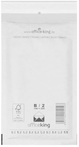verpacking 600 Luftpolstertaschen weiss B2 Größe 140x225mm DIN A6+ C6 Luftpolsterversandumschläge Luftpolsterversandtaschen