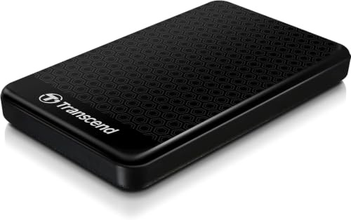Transcend 1 To StoreJet 25A3K - 2.5 Disque dur externe TS1TSJ25A3K | External Hard Drive, USB 3.1, Extended Storage Expansion for Windows, macOS, Laptop