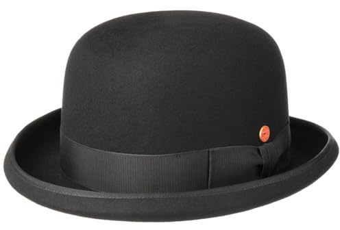 Mayser Viril Melone Hut Herrenhut Bowler Wollfilzhut Mit Ripsband