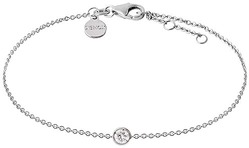 XENOX XS7320 Damen Armband Silver Circle Sterling-Silber 925 Silber weiß Zirkonia 18,5 cm