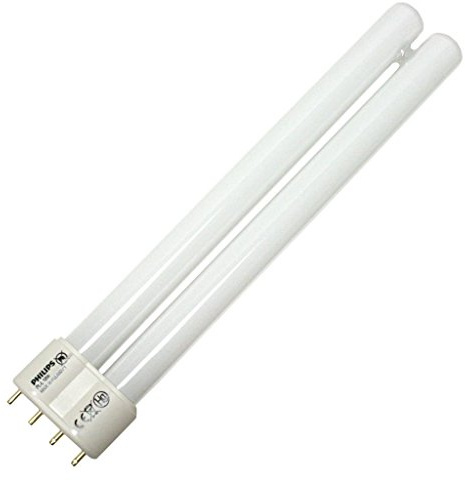 Philips 18W 4 Pin 2G11 Warm White Long Single Twin Tube CFL Bulb