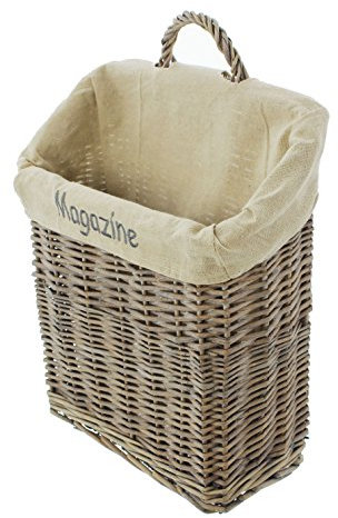 Zeitungshalter, Dekokorb Magazine Grau