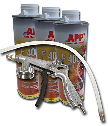 3Liter Hohlraumversiegelung inkl. Pistole und Hohlraumsonde für Hohlraumkonservierung