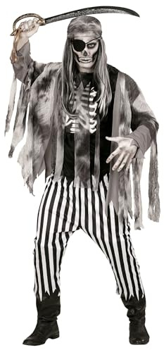 W WIDMANN MILANO Party Fashion - Kostüm Geisterschiffpirat, Pirat, Geist, Freibeuter, Horror, Halloween, Faschingskostüme