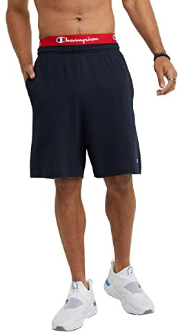 Champion Herren-Shorts, leichte Lounge-Shorts, lässiger Jersey-Strick, Wochenend-Shorts (Normal oder Groß & Lang)