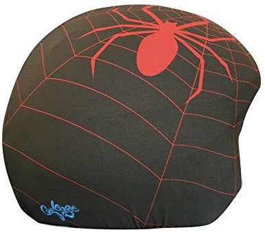 COOLCASC® Helmüberzug Universal - Kompatibel mit Fahrradhelm & Skaterhelm | Dehnbares Lycra passt auf jeden Helm, Einheitsgröße, personalisiere deinen Helm, einfach aufzuziehen, Geschenk Kinder