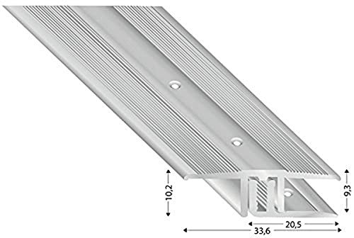 Kügele STS33 S 100 Übergangsprofil 1000 silber eloxiert