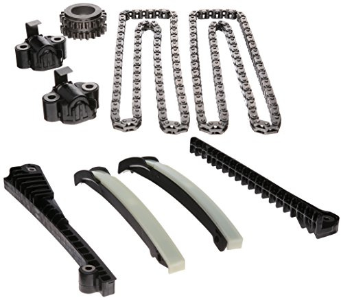 Cloyes Timing Chain Set, Single Non Roller, Guides/Tensioners/Crankshaft Gear Included