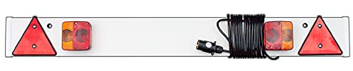 Maypole - Barra de Luces traseras para Remolque (121,9 cm, Cable de 5 m)