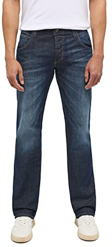 MUSTANG Herren Michigan Straight Jeanshose,583 Blau,33W / 32L