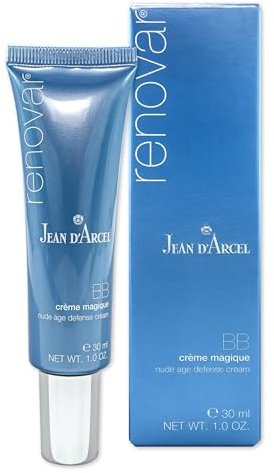 JEAN D'ARCEL RENOVAR BB crème magique – Getönte Tagescreme für ein makelloses Gesicht – Mit Roter Ginseng & Gänseblüten-Extrakt – Nude Age Defence Cream – 30 ml