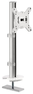 Novus Dahle Monitorhalterung, Metall, Weiss, 10 x 10 x 35 cm