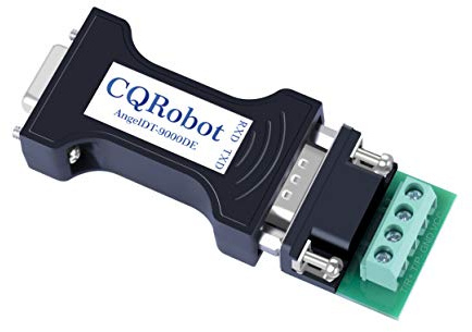 CQRobot Passiver RS232 zu RS485 Konverter Adapter. Zweiwege-Datenübertragung, Keine Verzögerung, 600 W Überspannungsschutz und 15 KV Elektrostatischer, für die Industrielle Serielle Kommunikation.